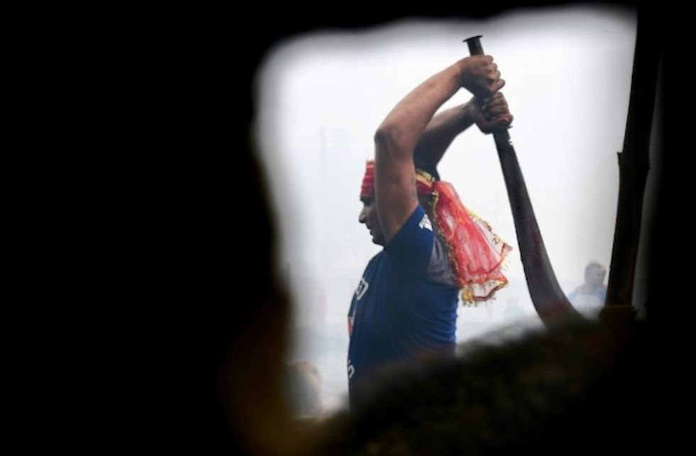 Nepal's mass animal slaughter begins despite outcry