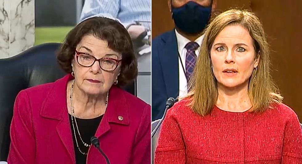 Amy Coney Barrett says she will keep 'open mind' about Trump unilaterally delaying election