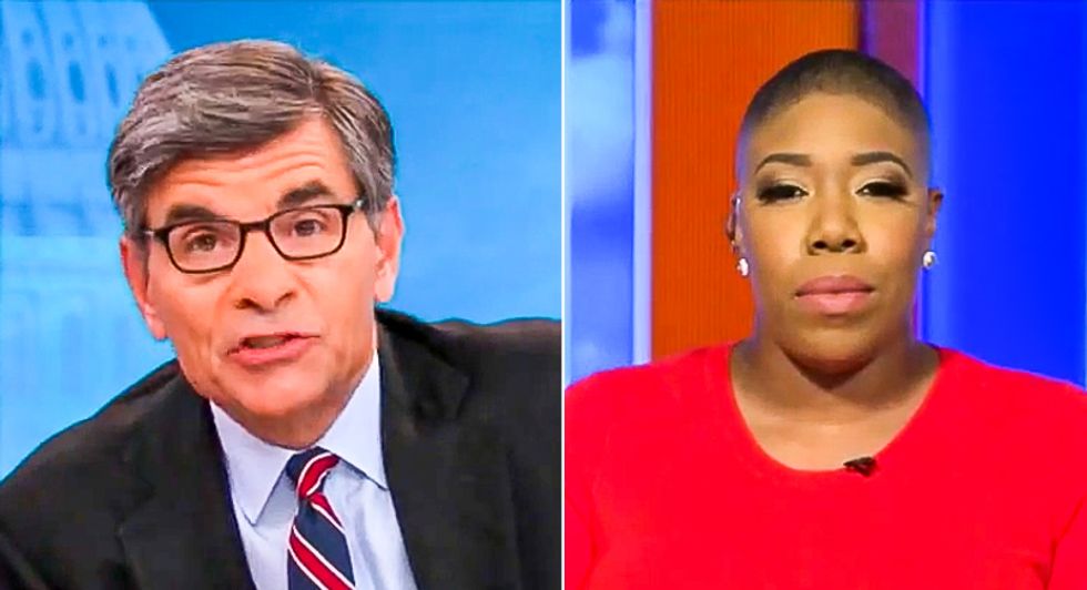 ABC host demands surrogate explain why Biden didn't stop the pandemic even though Trump was in office