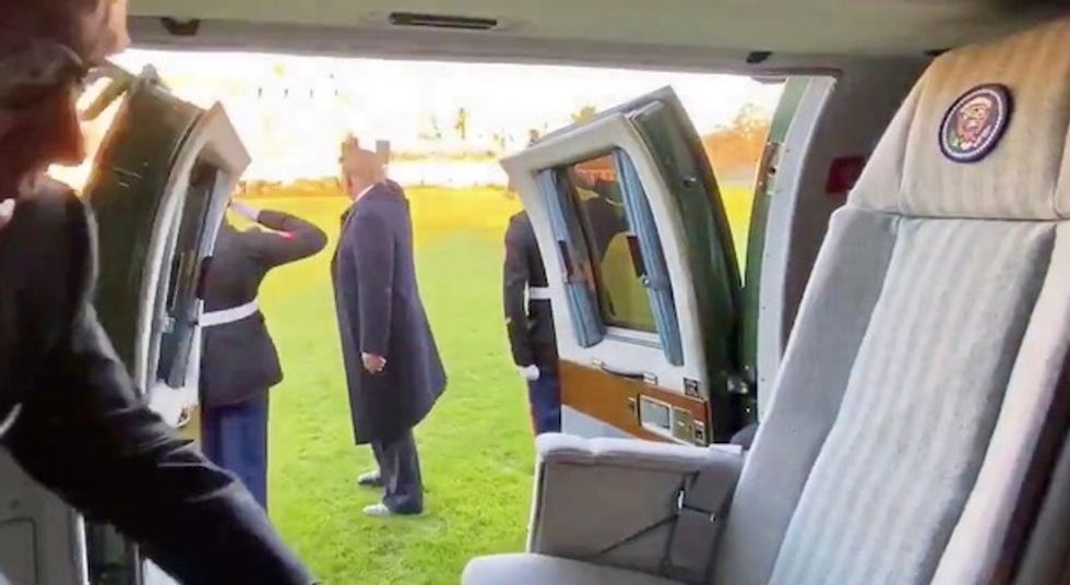 Trump leaving NATO early after video of world leaders mocking him goes viral