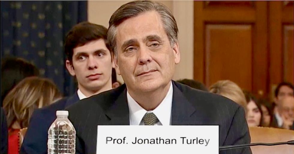 GOP’s legal expert insisted Clinton had to be impeached to protect the ‘existence of government’ and prevent ‘anarchy’