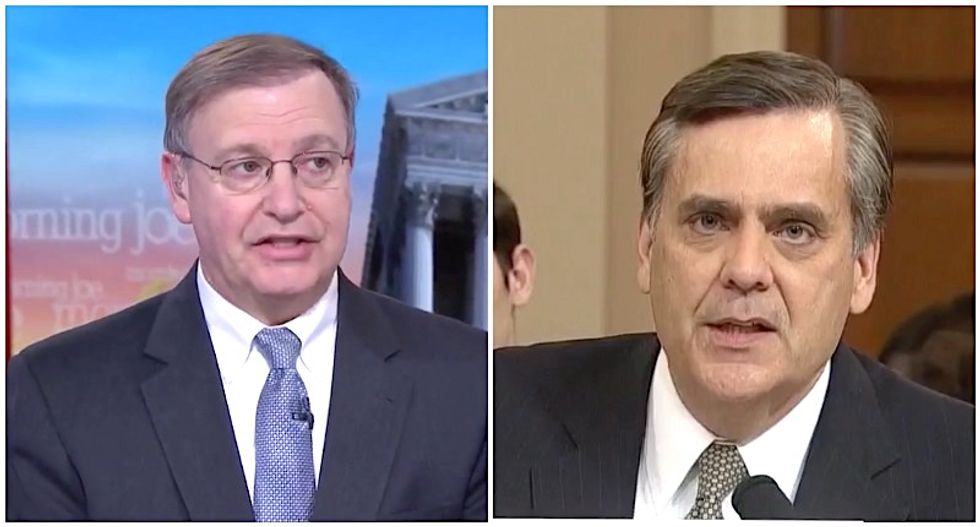 MSNBC legal analyst blows up Jonathan Turley's 'deeply illogical' Trump defense against impeachment