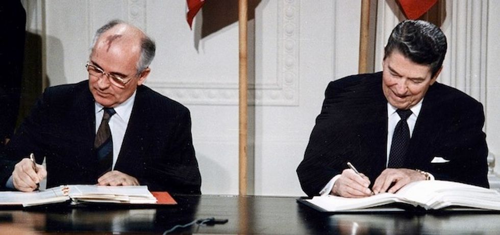 Fears of 'nuclear chaos and potential catastrophe' rise after US exits landmark Cold War-era treaty with Russia