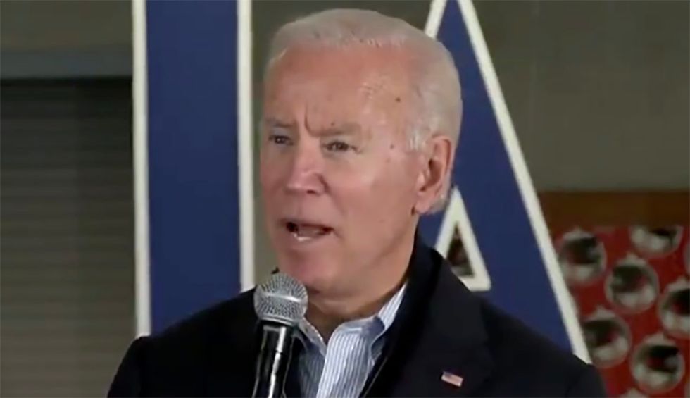 ‘You’re a damn liar’: Joe Biden goes off on Iowa voter for attacking his son's work in Ukraine