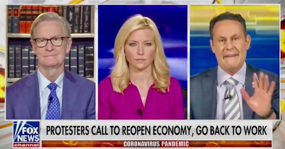 Fox and Friends host serves up insane word salad rant defending AG Bill Barr