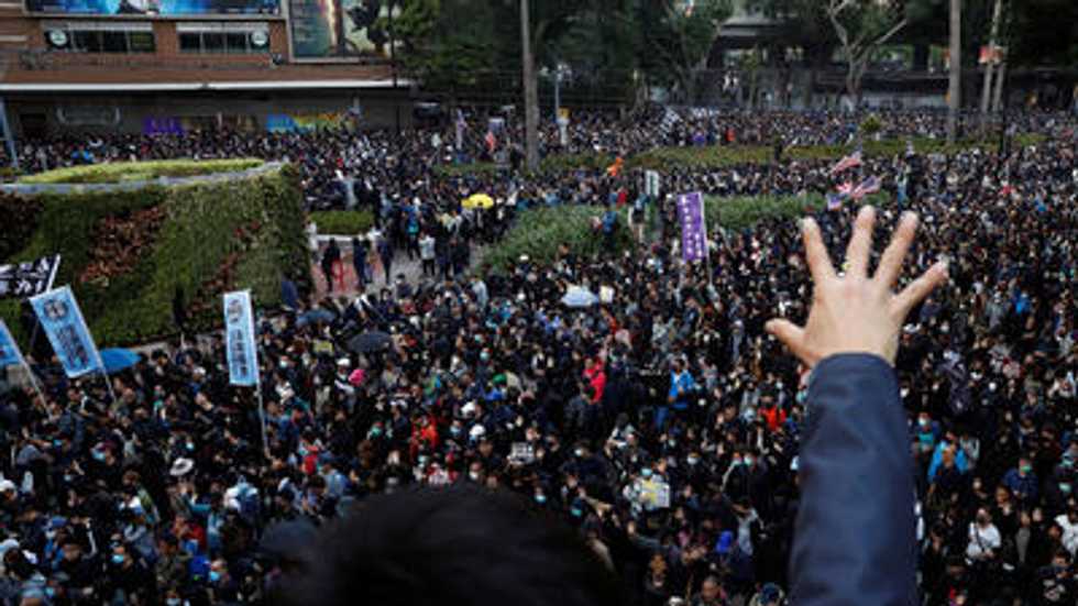 Mass rally marks six-month anniversary of Hong Kong protest movement