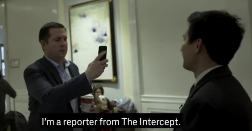 Devin Nunes claims he was 'stalked' after reporter asks questions about his role in Trump's Ukraine scheme
