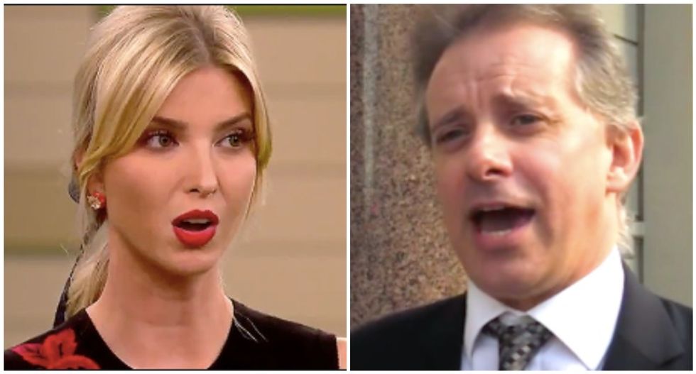 Ivanka Trump met Christopher Steele to find 'appropriate business partners in Russia and China': report
