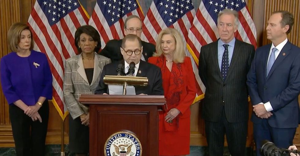 IMPEACHMENT: House announces two articles of impeachment against President Donald Trump