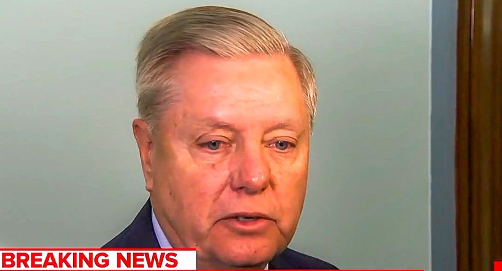 Lindsey Graham bitterly reacts to 'sham' articles of impeachment: 'It's a threat to the presidency itself'