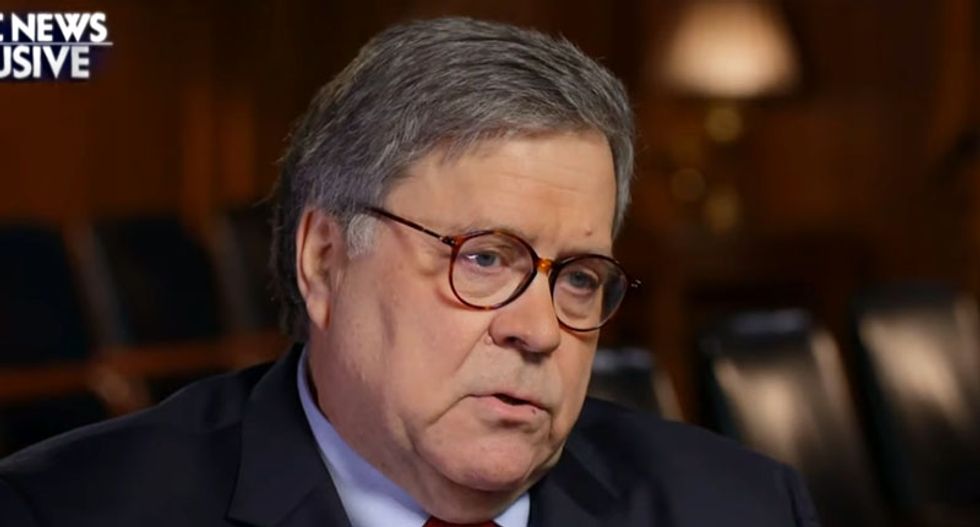 Bill Barr claims that Barack Obama posed the 'greatest danger' to democracy in 2016 -- not Russia