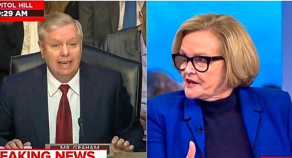 MSNBC mutes Lindsey Graham for ‘hypocrisy’: He would be ‘screaming from rooftops’ if Dems were in bed with Russia