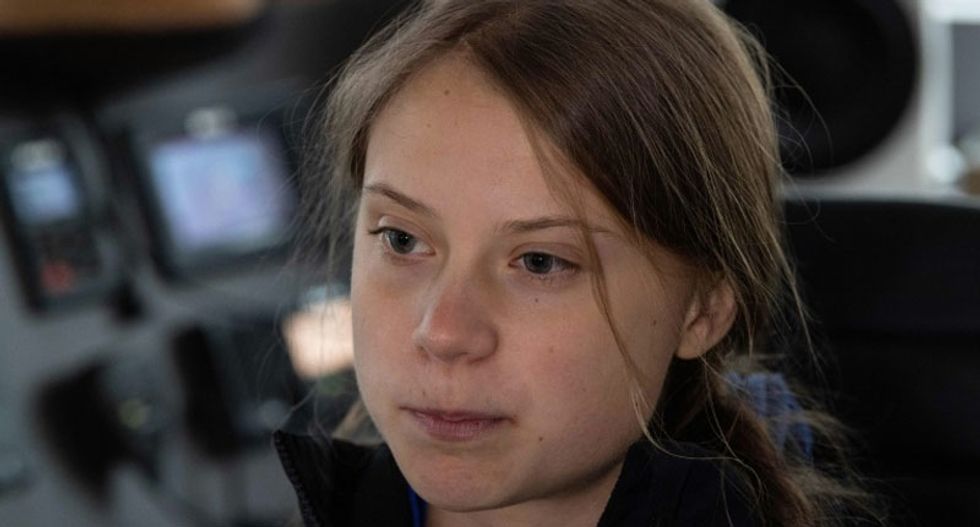 Greta Thunberg gets the last laugh after Trump says she should 'chill'