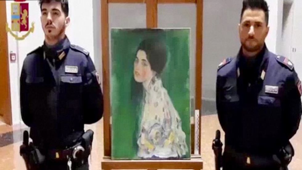 Italian museum 'optimistic' that painting found is stolen Klimt