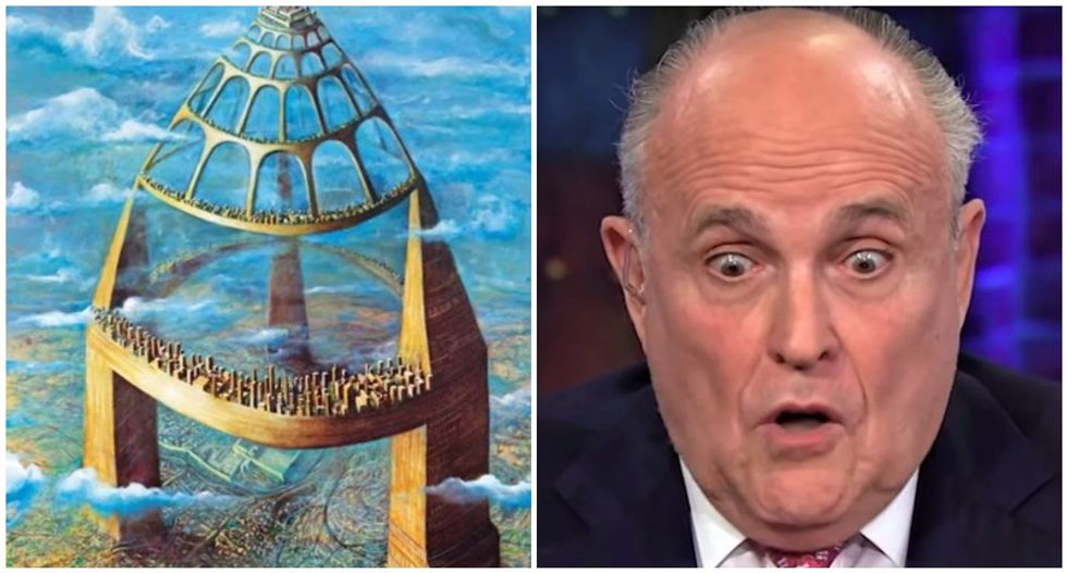 Giuliani associates' company promised to build a bizarre temple over Jerusalem
