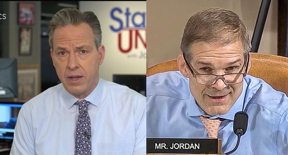 CNN's Jake Tapper does line-by-line fact check of Jim Jordan's nonstop misleading statements during impeachment hearing