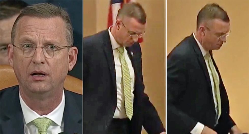 WATCH: Republican Doug Collins storms out of impeachment hearing after angry rant