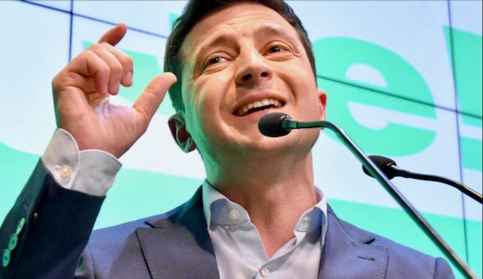 'Someone has a nuclear weapon': Ukraine leader ridicules Russian TV for scrapping his comedy show