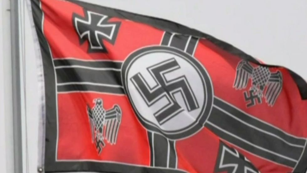 San Diego man goes crying to cops after his Nazi flag gets vandalized