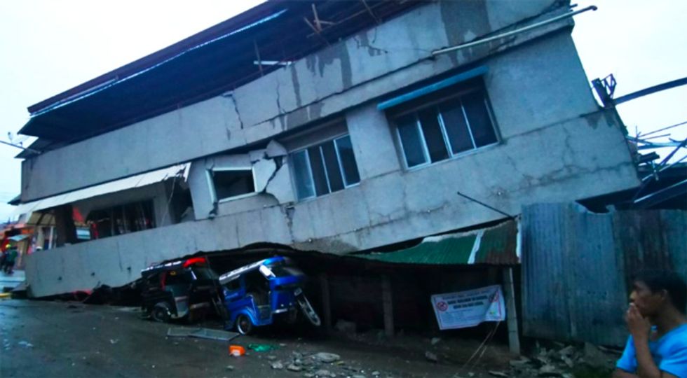 Child killed as quake strikes southern Philippines