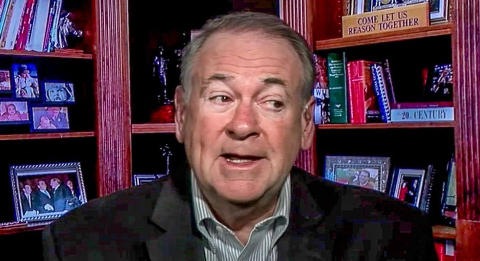 #SuckItTrump: Mike Huckabee buried for bonkers claim Trump could suck coronavirus from patients’ lungs