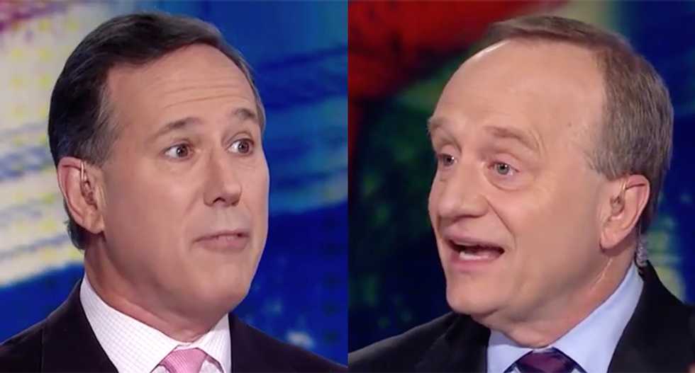 Rick Santorum blasted by CNN's Begala for blatant lie in effort to defend Trump