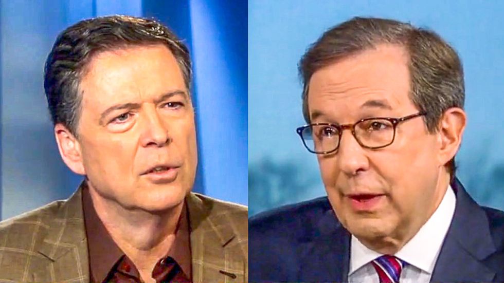 'I'm sorry': James Comey repeatedly apologizes after getting nailed to the wall by Chris Wallace