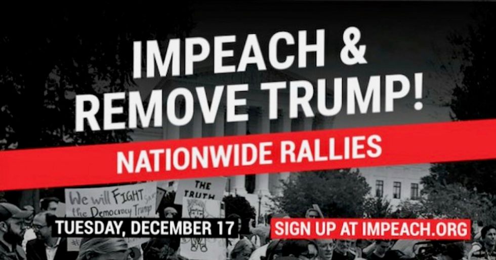 'History is watching us': 600+ rallies planned nationwide on Trump impeachment eve
