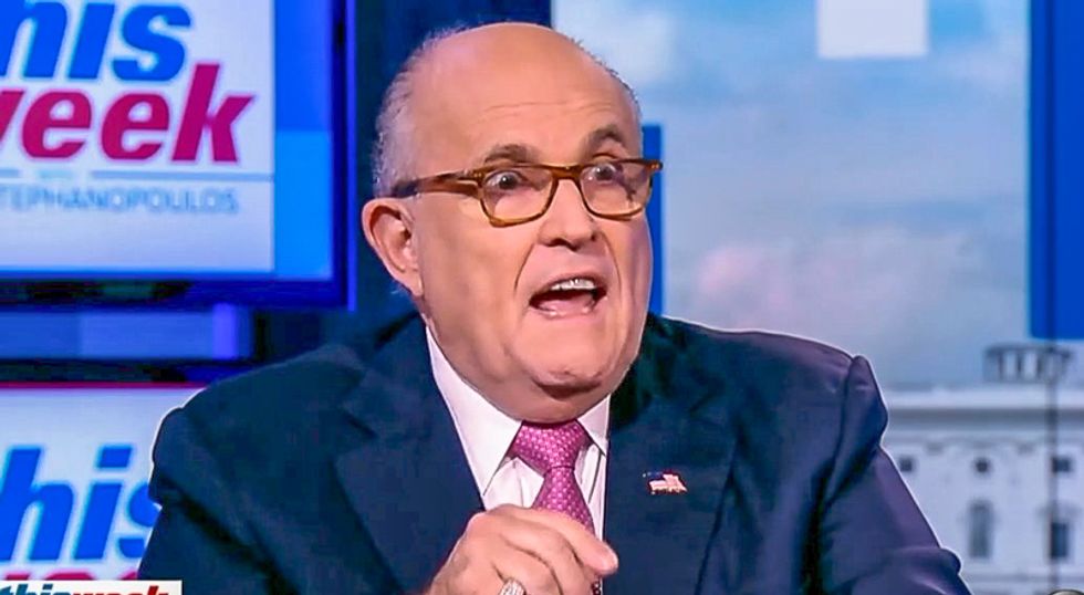 Oops: Giuliani slips up and confirms Trump asked Comey to give Flynn 'a break' -- even though Trump denies it
