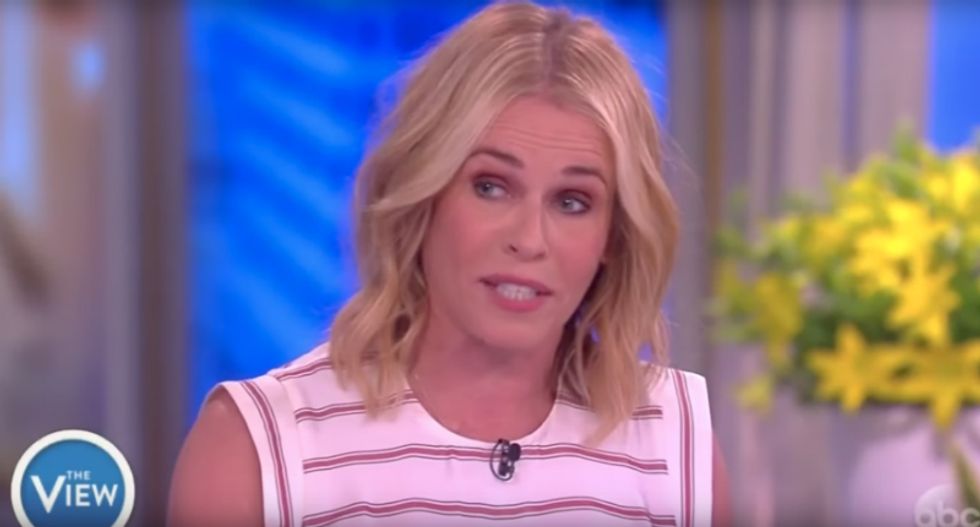 Comedian Chelsea Handler tells white people to start being more 'uncomfortable' with their privilege
