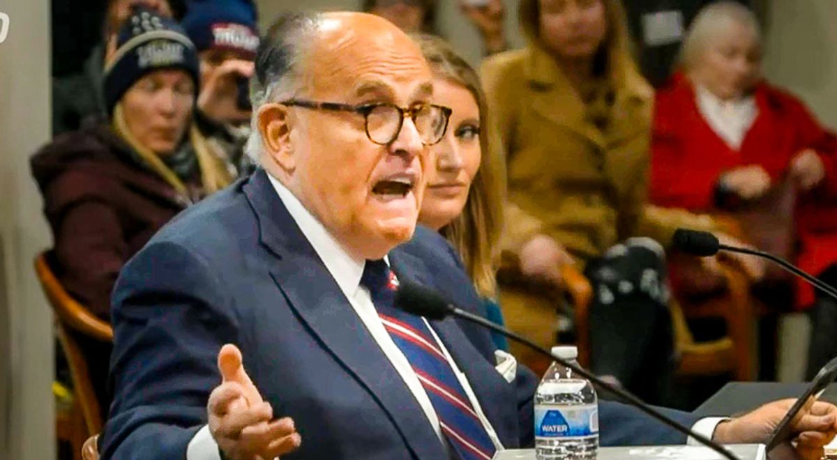 'Not helping himself': Giuliani stuns ex-prosecutors by undercutting his own criminal case