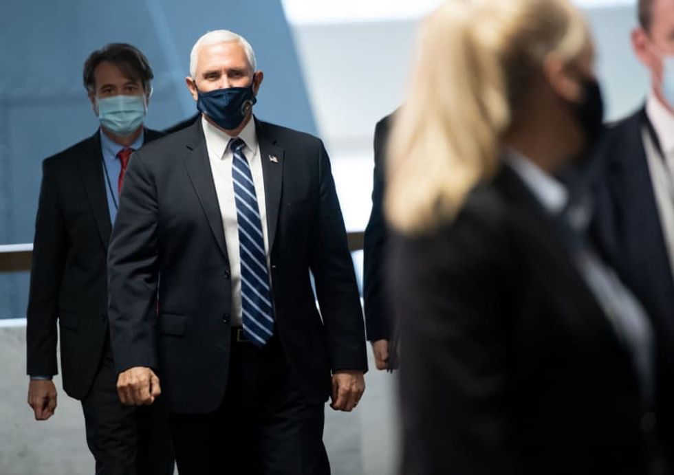 Mike Pence cancels Florida vacation to help Trump effort to overturn presidential election