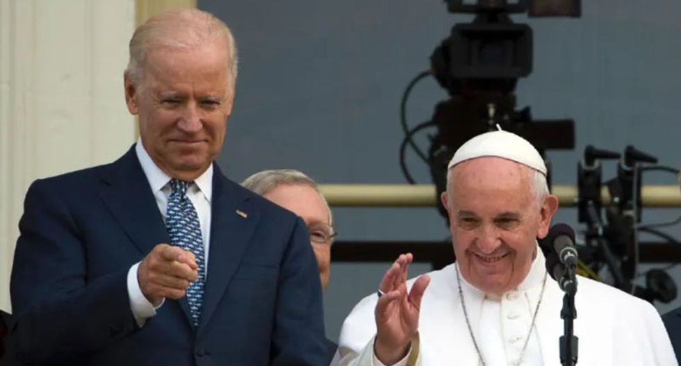 Pope Francis congratulates Joe Biden for 2020 election victory