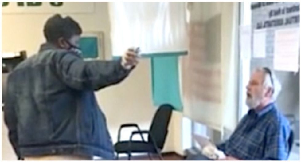 WATCH: Anti-masker tells Black woman that facial coverings are worse than 'slavery in the 1800s'