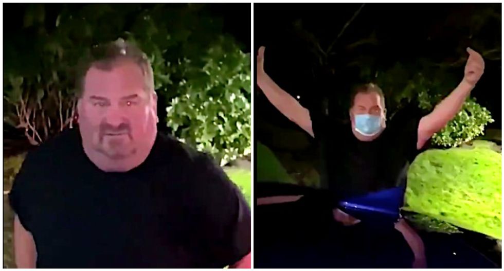WATCH: Lyft passenger has a racist meltdown after getting booted for refusing to wear a mask