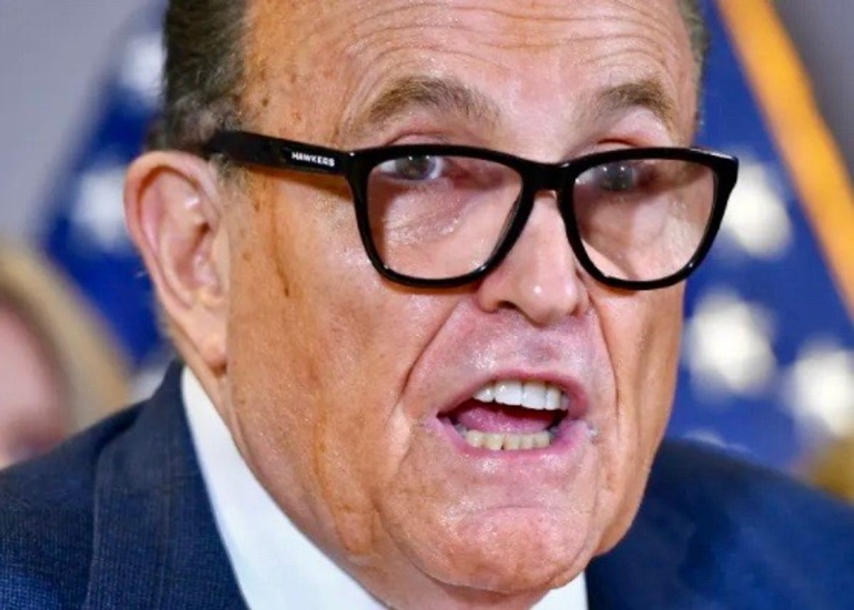 Rudy Giuliani finds a new low: platforming a Nazi