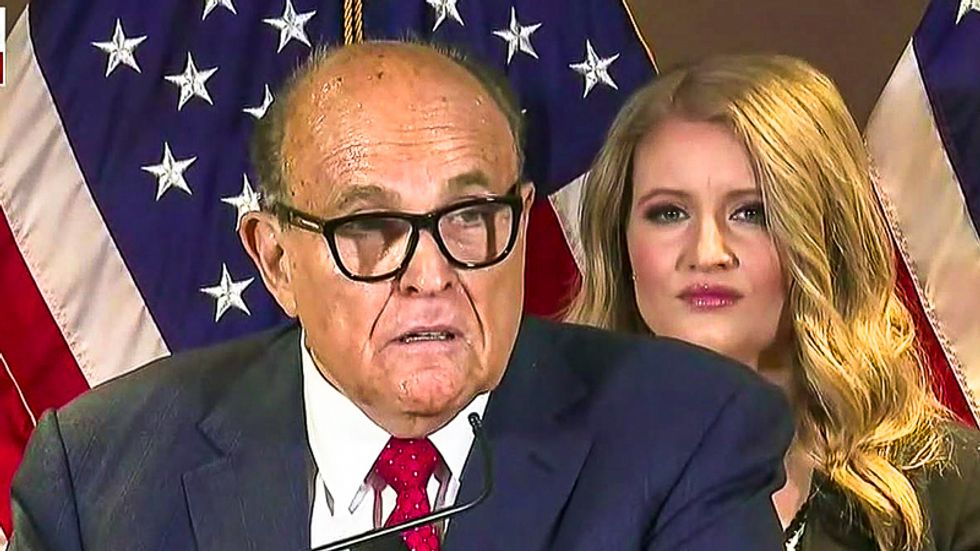 Rudy Giuliani's demented 'strike force' is fighting to overturn the election -- don't be so sure it can't succeed