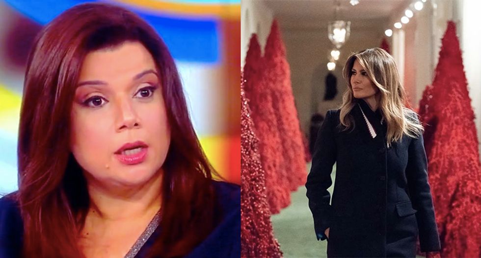 The View hilariously ridicules 'Narnia Ice Queen' Melania Trump for pretending to love Christmas
