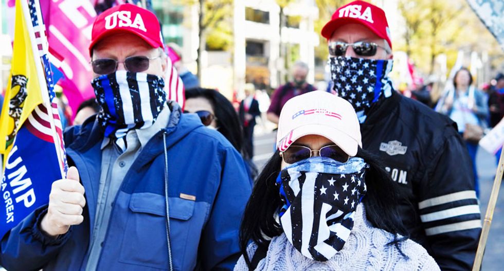 Trump supporter arrested for assault after firing a gun into crowd of counter-protesters