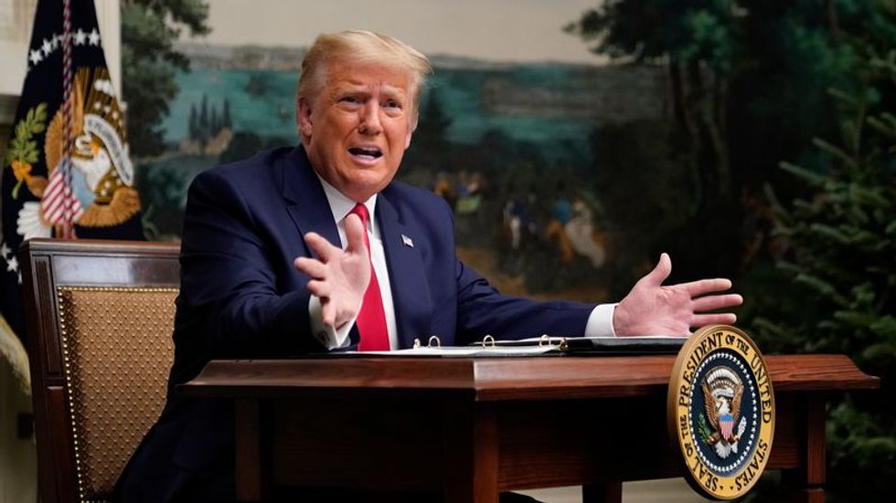 Trump's 'sore loser' tiny desk performance mocked by New Yorker writer: 'This does not project strength'