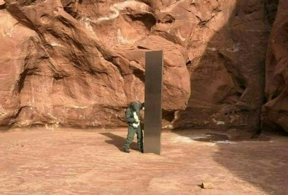 Mysterious monolith in Utah desert reportedly disappears