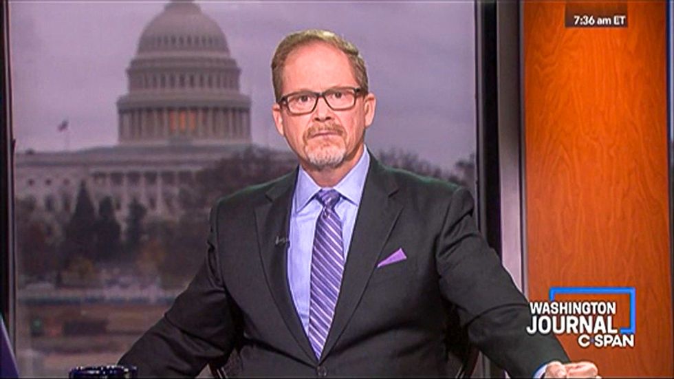 C-SPAN caller claims vaccine companies are trying to implant him with 'tracking device'