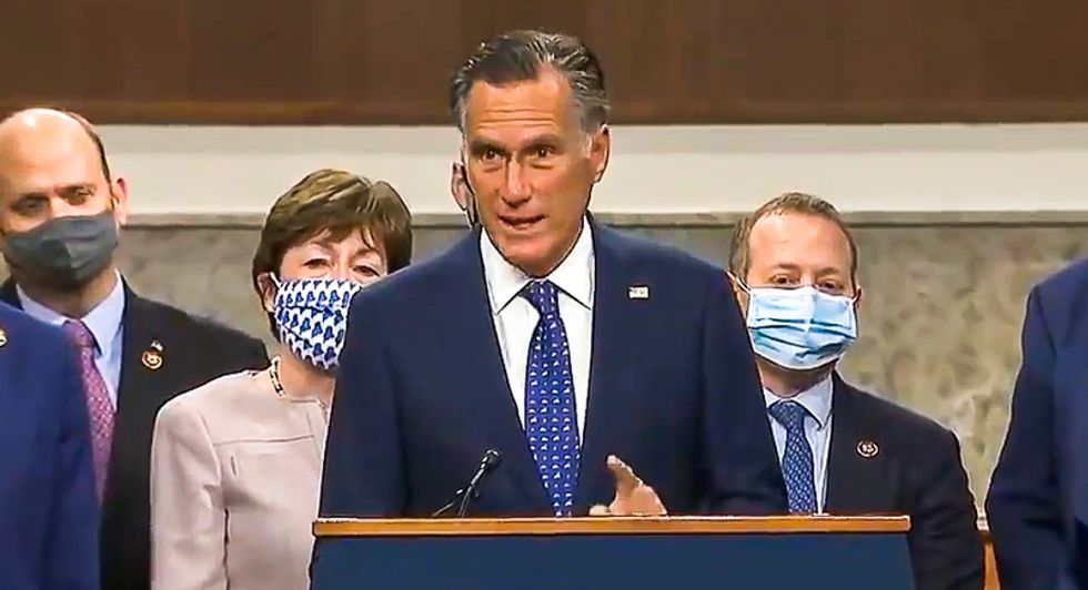 Mitt Romney on COVID relief: 'The only time to borrow money is when there's a crisis and this is a crisis'