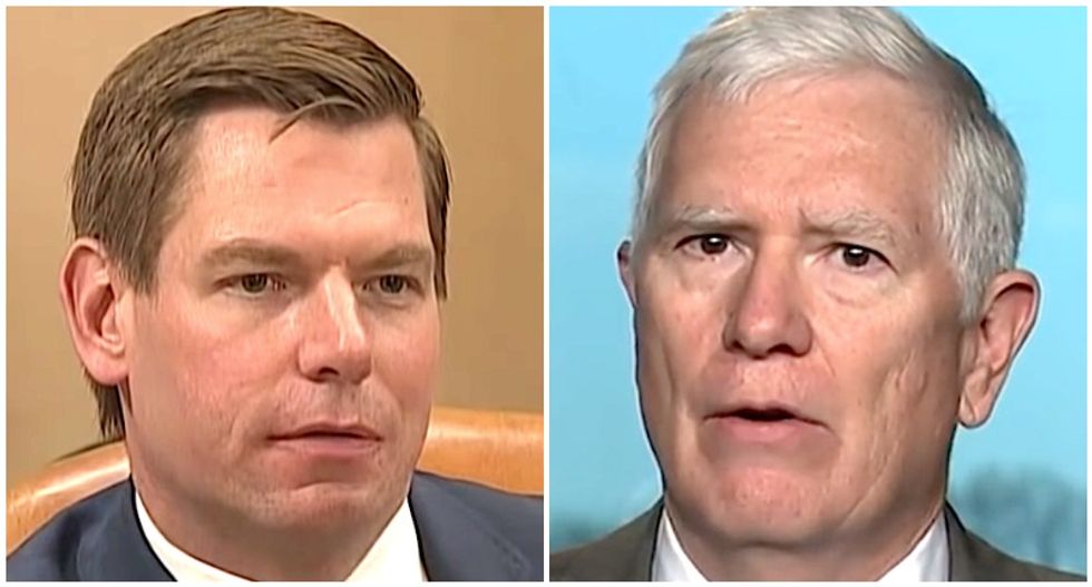 Swalwell fires back at GOP Rep who wants to challenge Electoral College: 'So the election you won was fraudulent?'