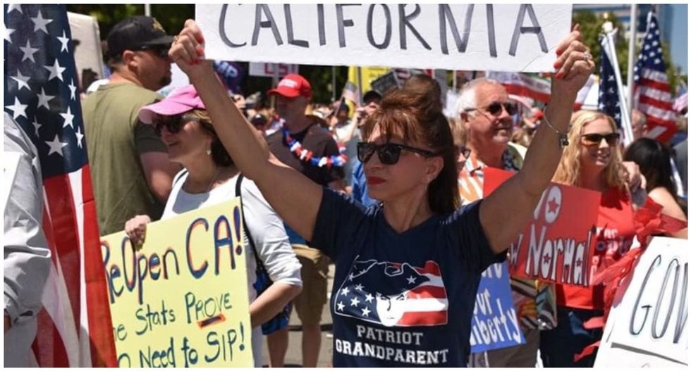 Anti-lockdown protester: I'd rather 'put a bullet in my head' than take COVID vaccine