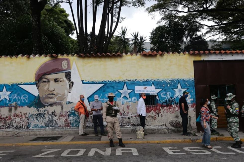 Maduro claims victory in Venezuelan elections boycotted by opposition