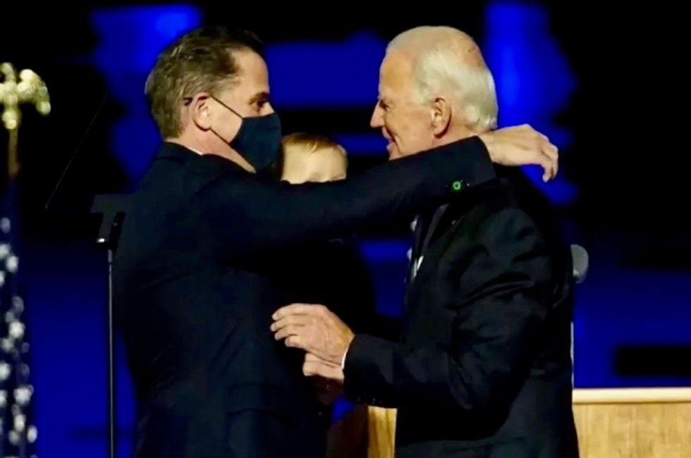 Joe Biden’s son Hunter says he’s under investigation for tax affairs