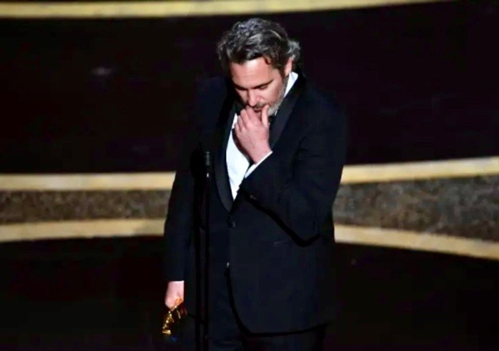 Joaquin Phoenix 'perfect match' for black-and-white vegan documentary
