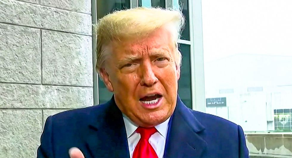 Trump brags about 'the money that's pouring in' and disavows 'liveliness' at violent rallies