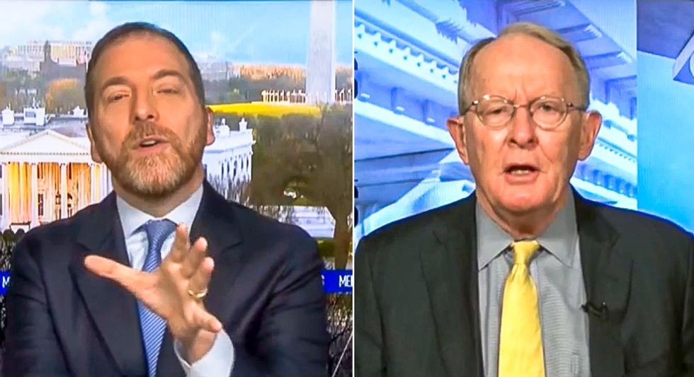 'What about Stacey Abrams?' GOP senator deflects questions on Trump in interview with Chuck Todd